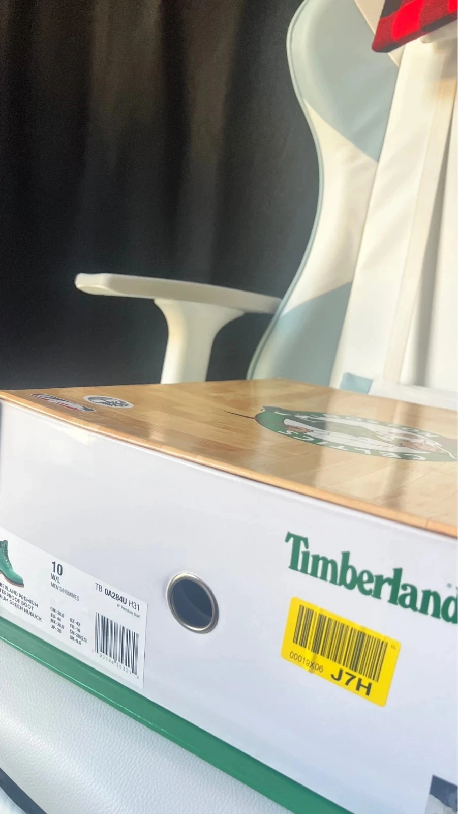 Timberland x Boston Celtics x NBA Edição Limitada Botas Impermeáveis – photo 15